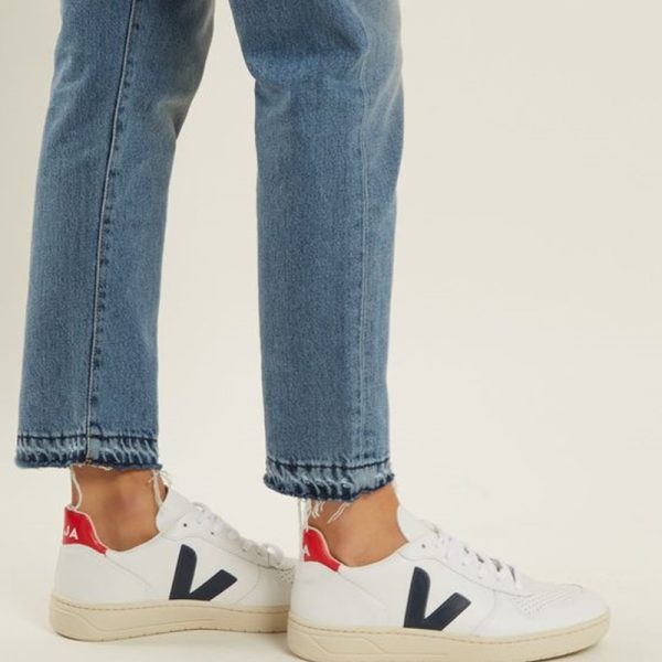 Veja V10 Leather Rojo